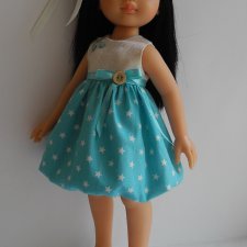 МК платья для куколки Паолки