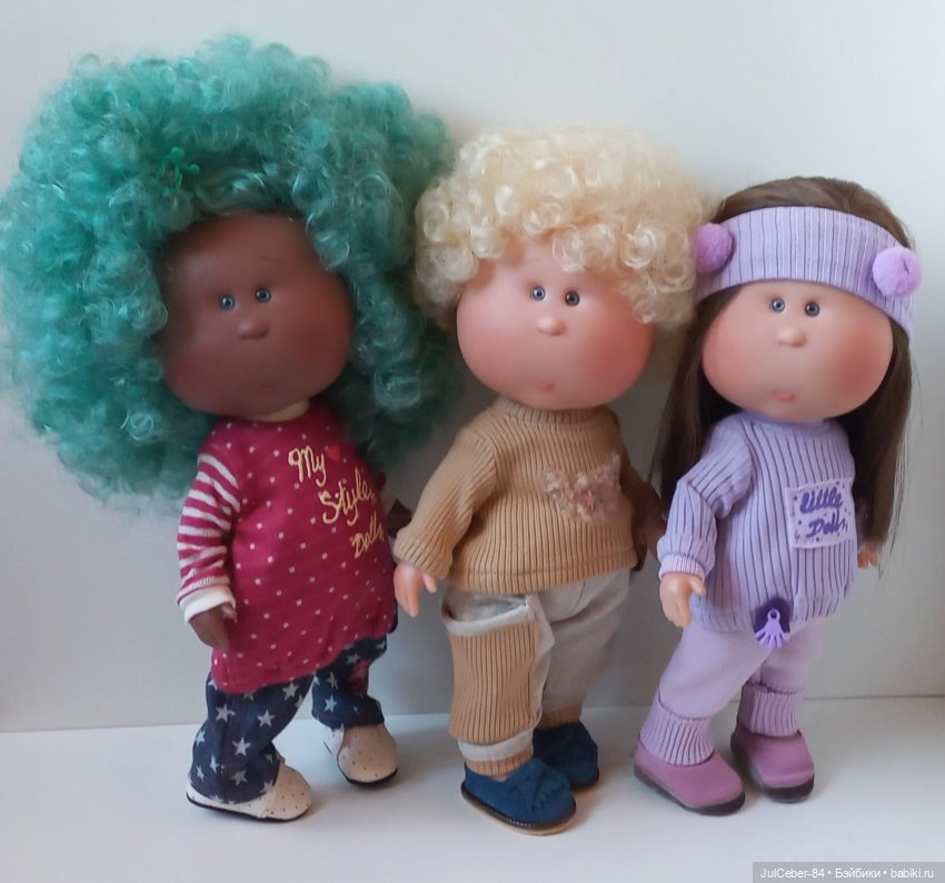 Весёлая троица — Куклы Nines d'Onil (Нинес): Миа (Mia) (фото 9)