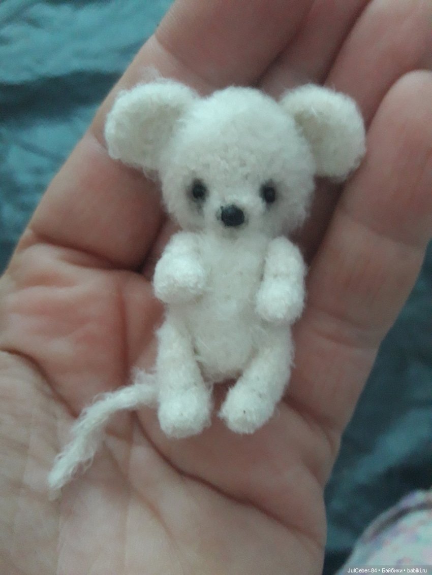 Новые мини зверики крючком