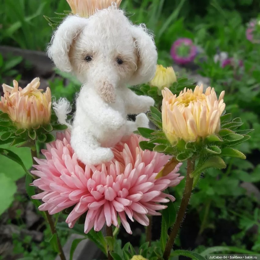 Новые мини зверики крючком