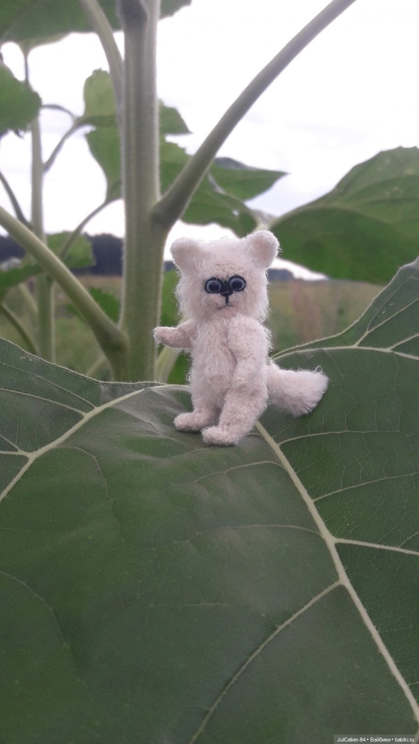 Новые мини зверики крючком