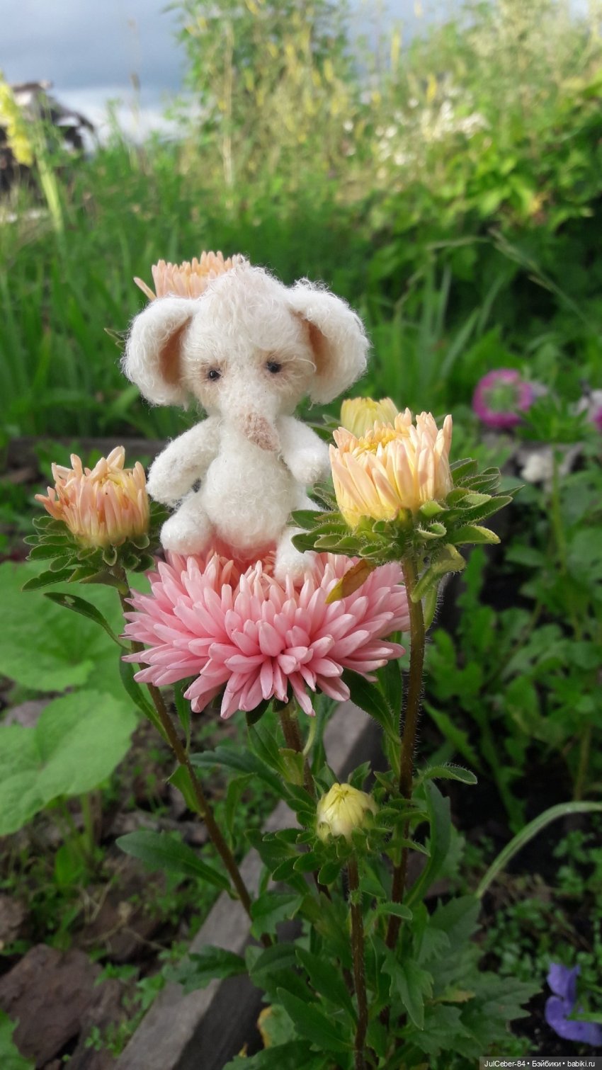 Новые мини зверики крючком