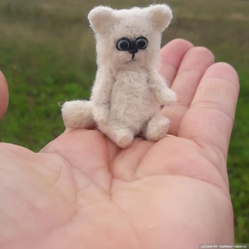 Новые мини зверики крючком