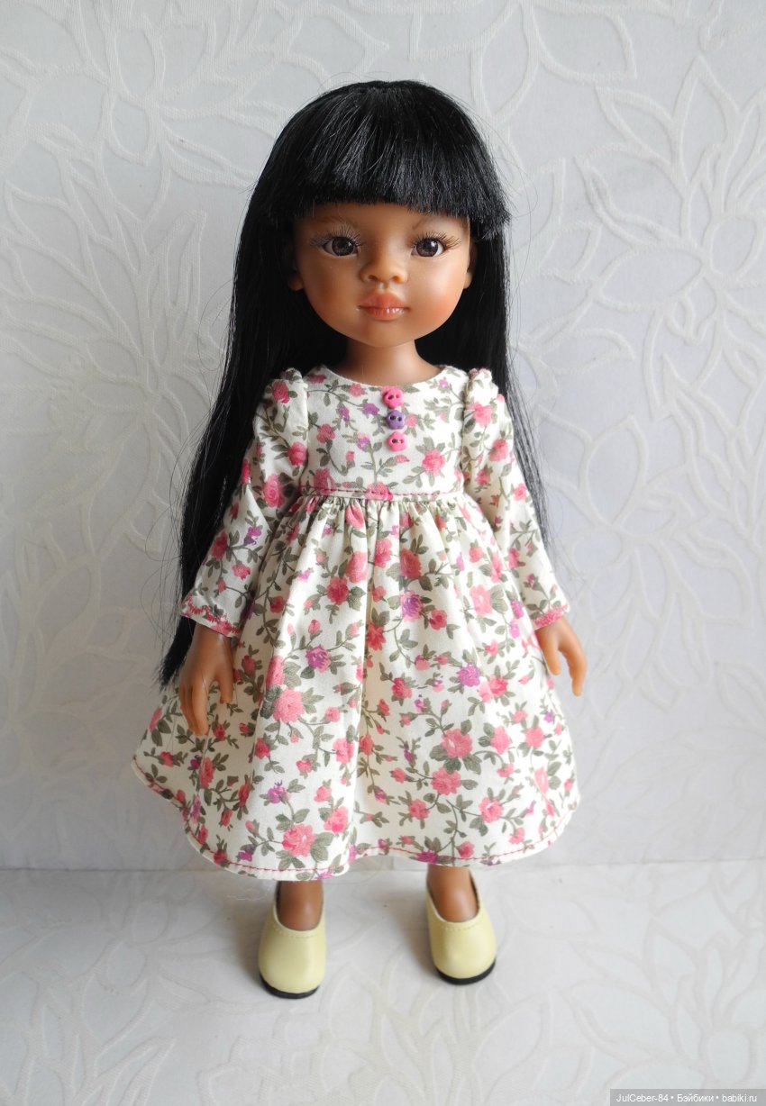 МК N2 Платье на Paola Reina с длинным рукавом