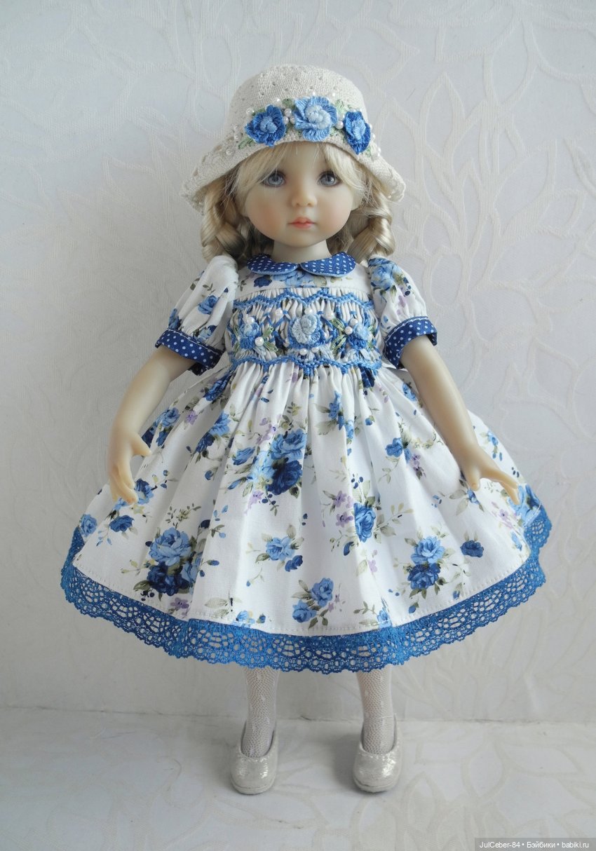 Вышивка смоки в нарядах для Little Darling (фото 2)