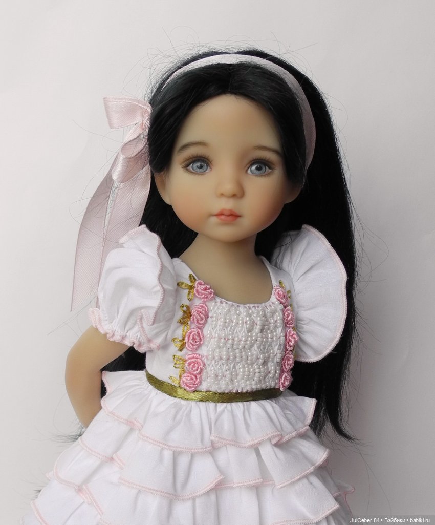 Вышивка смоки в нарядах для Little Darling (фото 8)