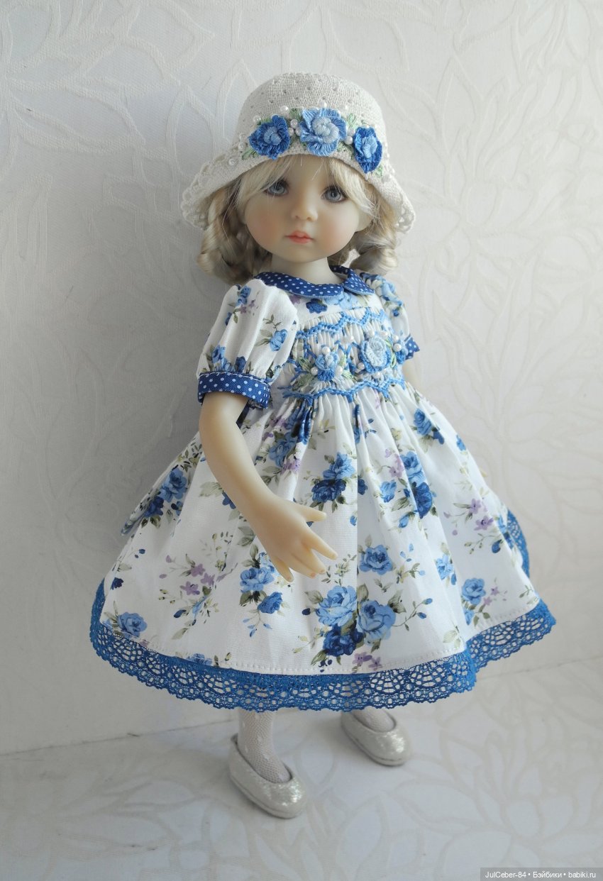 Вышивка смоки в нарядах для Little Darling (фото 3)