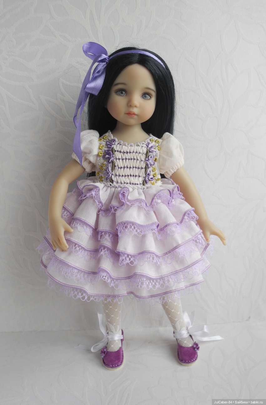 Вышивка смоки в нарядах для Little Darling