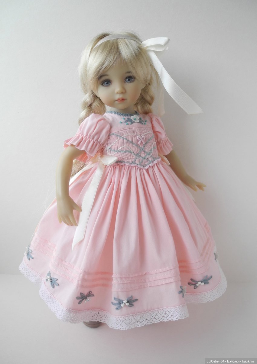 Вышивка смоки в нарядах для Little Darling (фото 4)