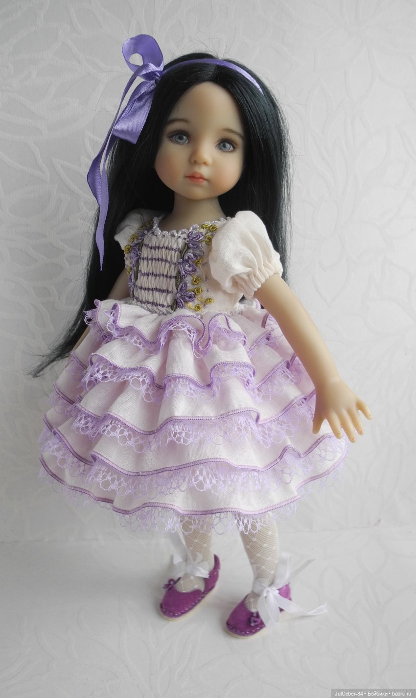 Вышивка смоки в нарядах для Little Darling