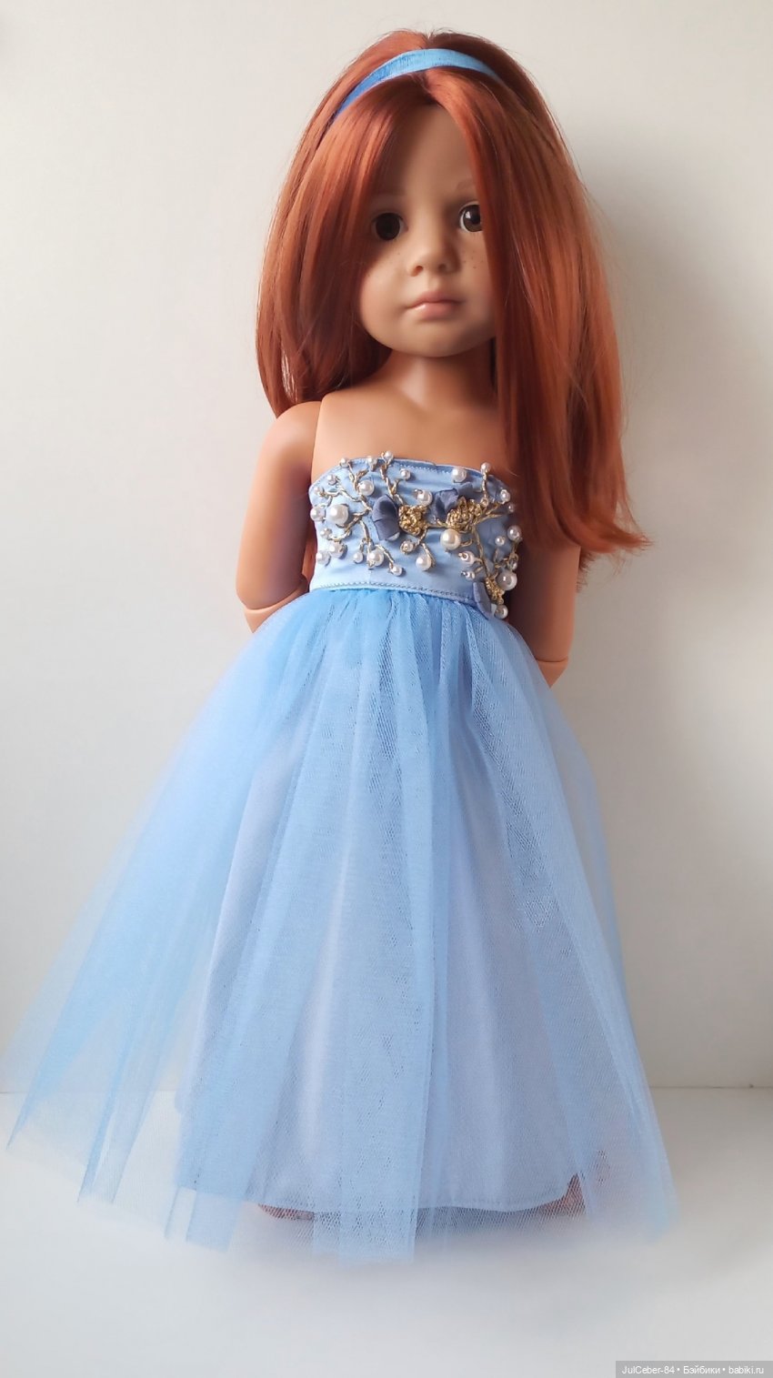 Бальное платье для Gotz — Одежда и обувь для кукол своими руками: фото
