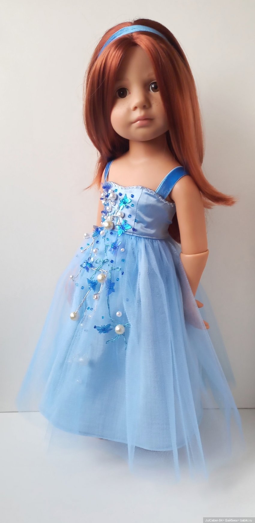 Бальное платье для Gotz — Одежда и обувь для кукол своими руками: фото (фото 5)