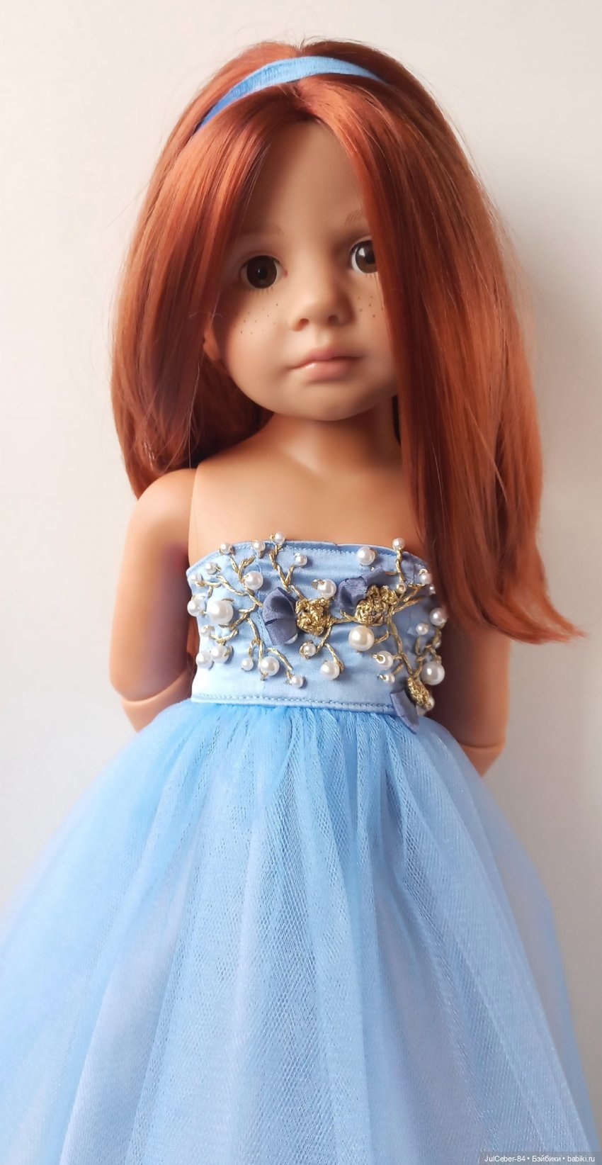 Бальное платье для Gotz — Одежда и обувь для кукол своими руками: фото (фото 2)