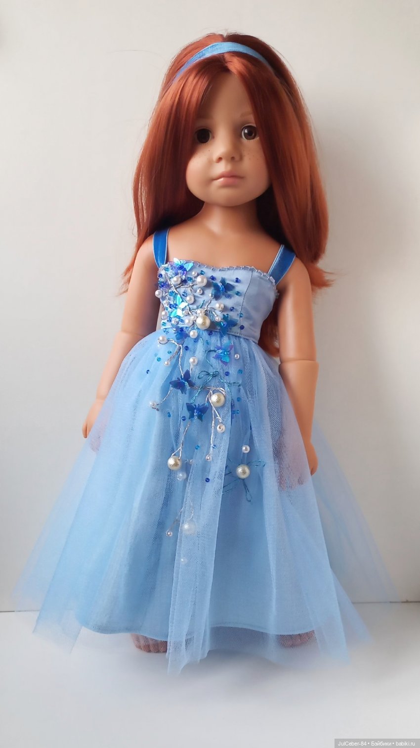 Бальное платье для Gotz — Одежда и обувь для кукол своими руками: фото (фото 3)