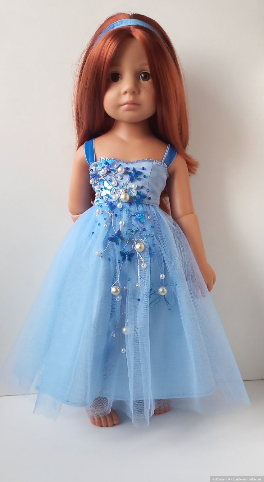 Бальное платье для Gotz — Одежда и обувь для кукол своими руками: фото (фото 6)