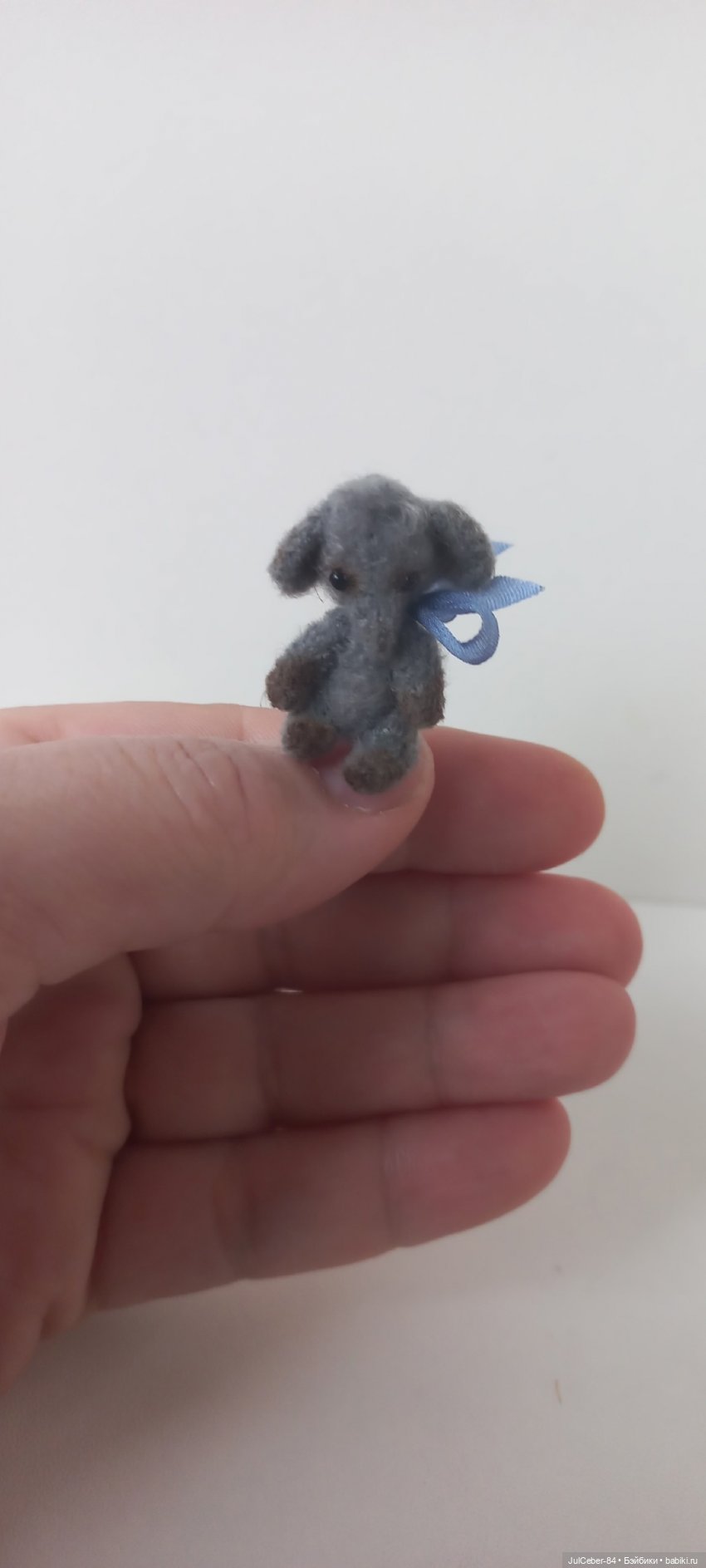 Маленький слоник — Вязаные игрушки и амигуруми: крючком (фото 6)