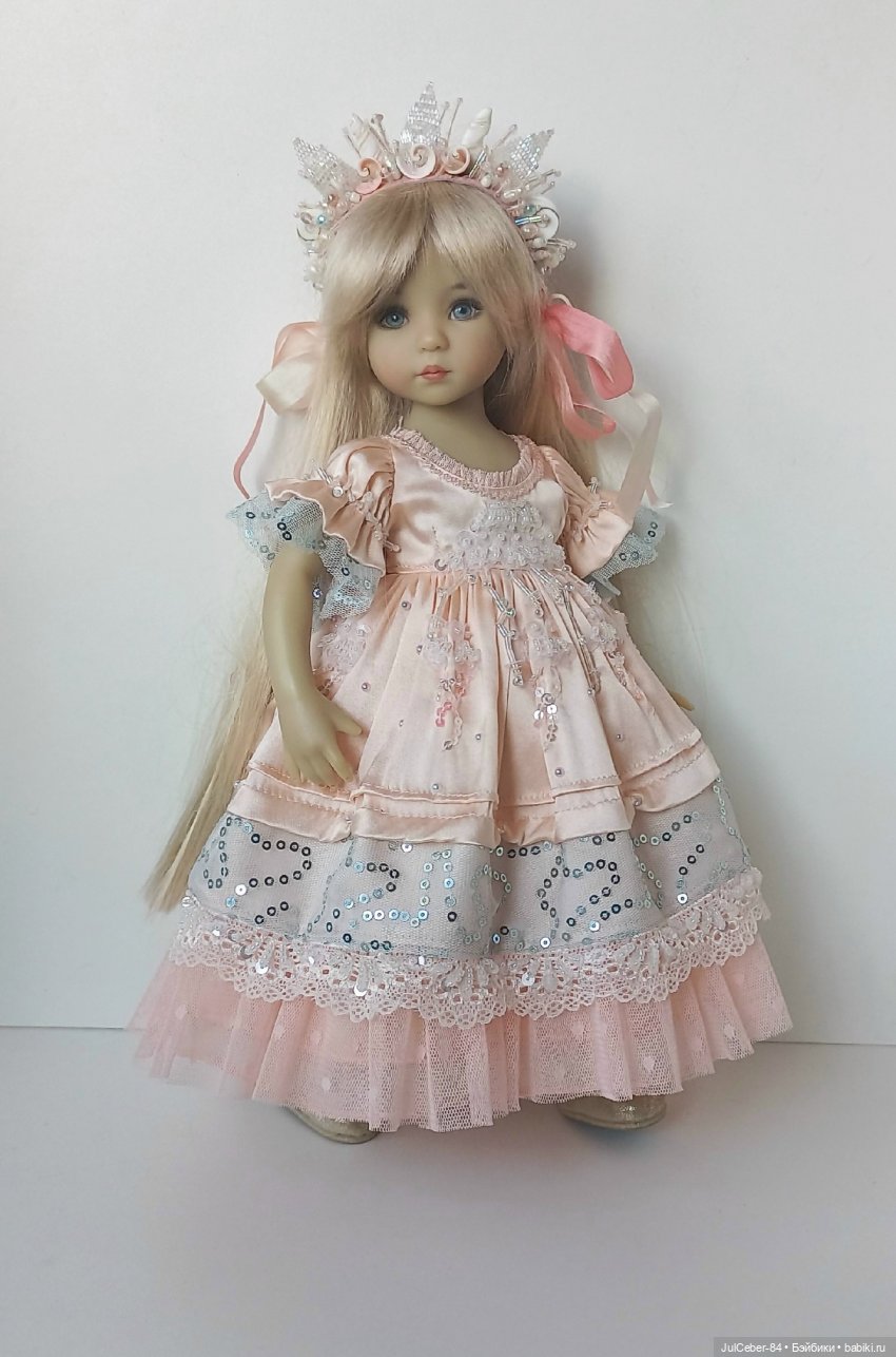 Ещё один образ принцессы моря для Куколки Дианы Эффнер