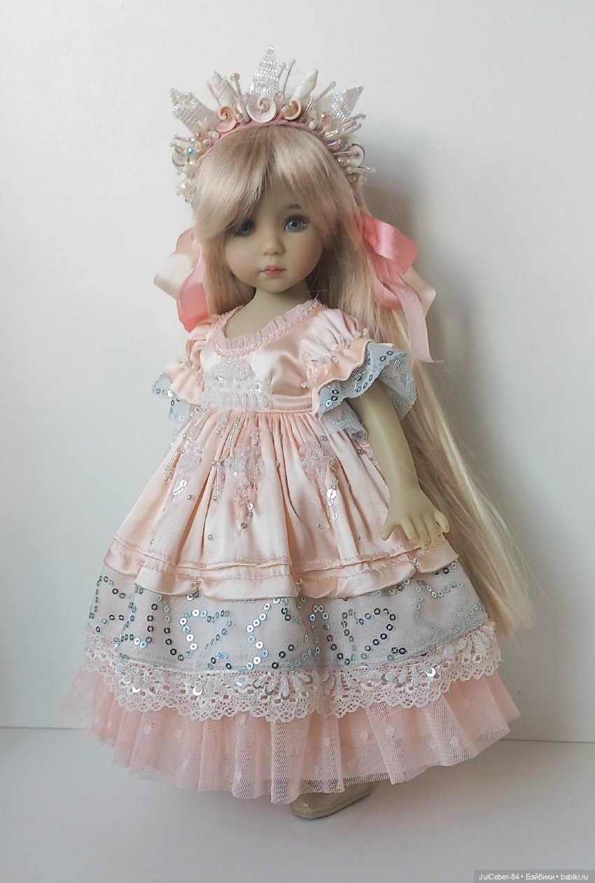 Ещё один образ принцессы моря для Куколки Дианы Эффнер