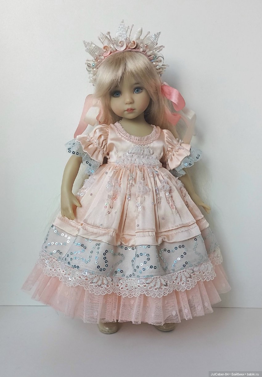 Ещё один образ принцессы моря для Куколки Дианы Эффнер (фото 7)