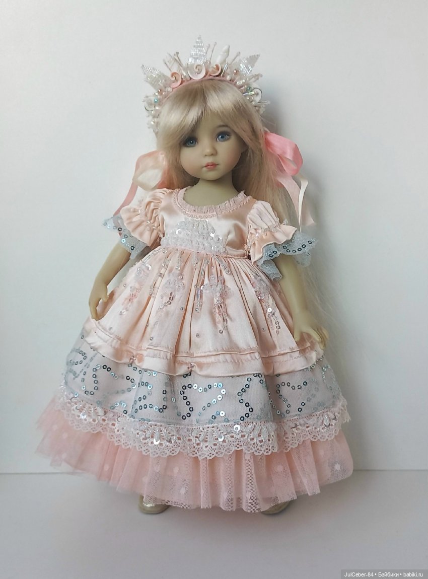 Ещё один образ принцессы моря для Куколки Дианы Эффнер