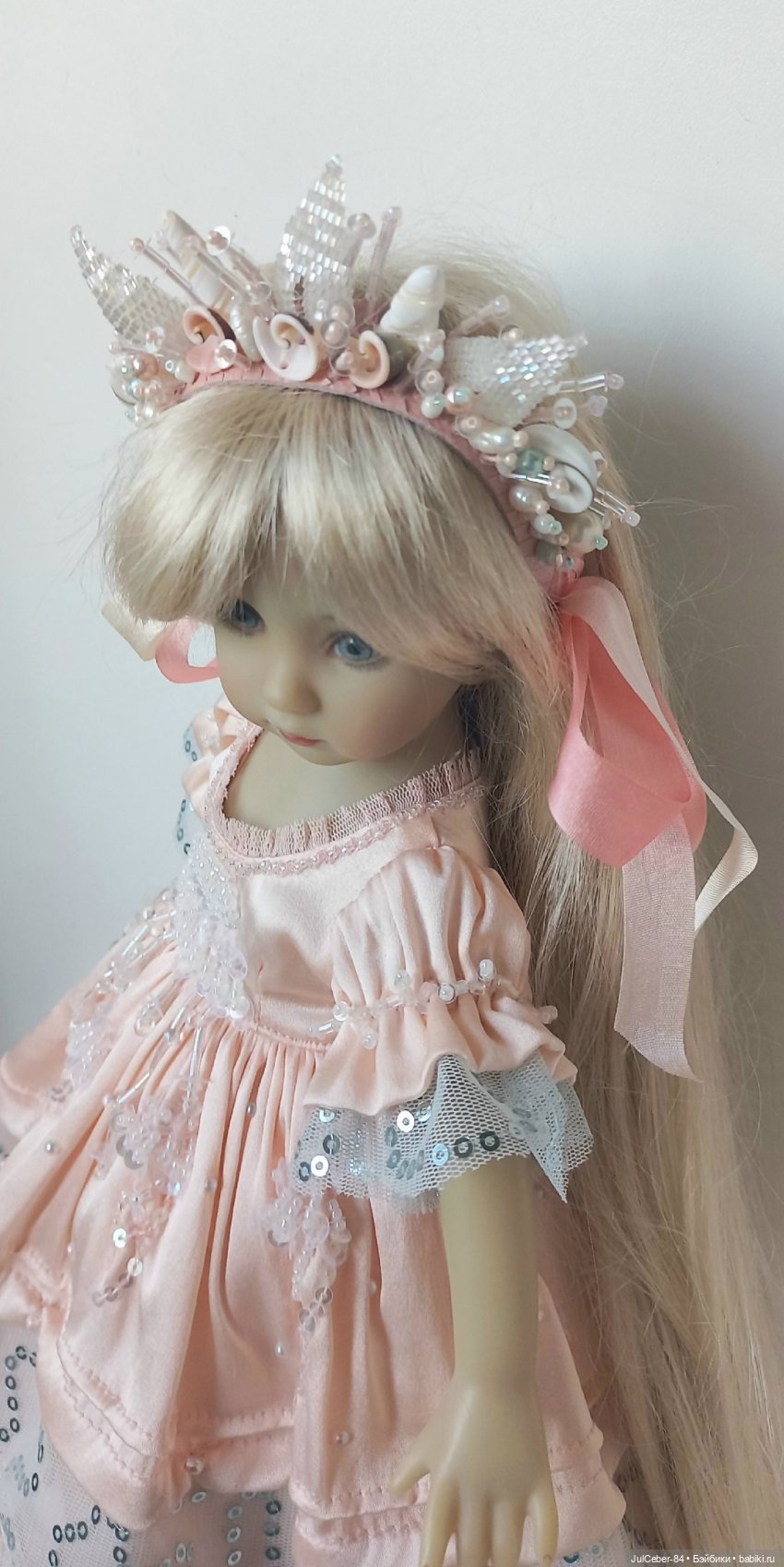 Ещё один образ принцессы моря для Куколки Дианы Эффнер