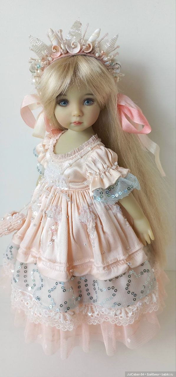 Ещё один образ принцессы моря для Куколки Дианы Эффнер (фото 5)
