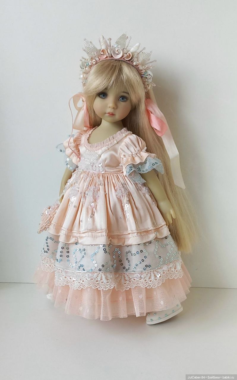 Ещё один образ принцессы моря для Куколки Дианы Эффнер (фото 2)