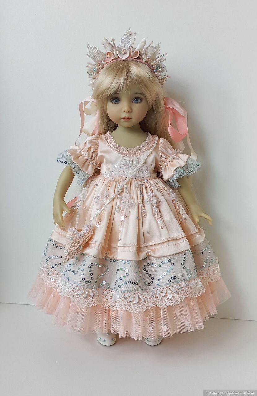 Ещё один образ принцессы моря для Куколки Дианы Эффнер