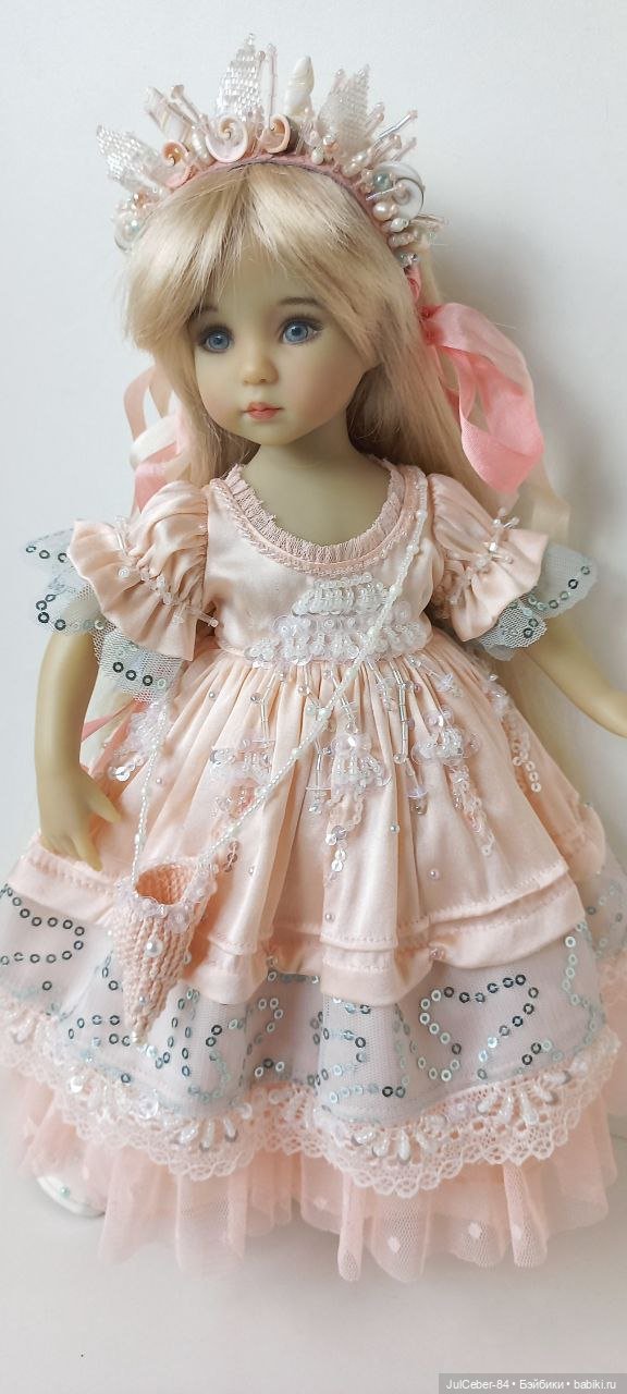Ещё один образ принцессы моря для Куколки Дианы Эффнер (фото 6)