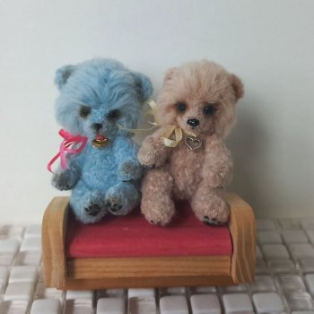 Мини медвежата крючком