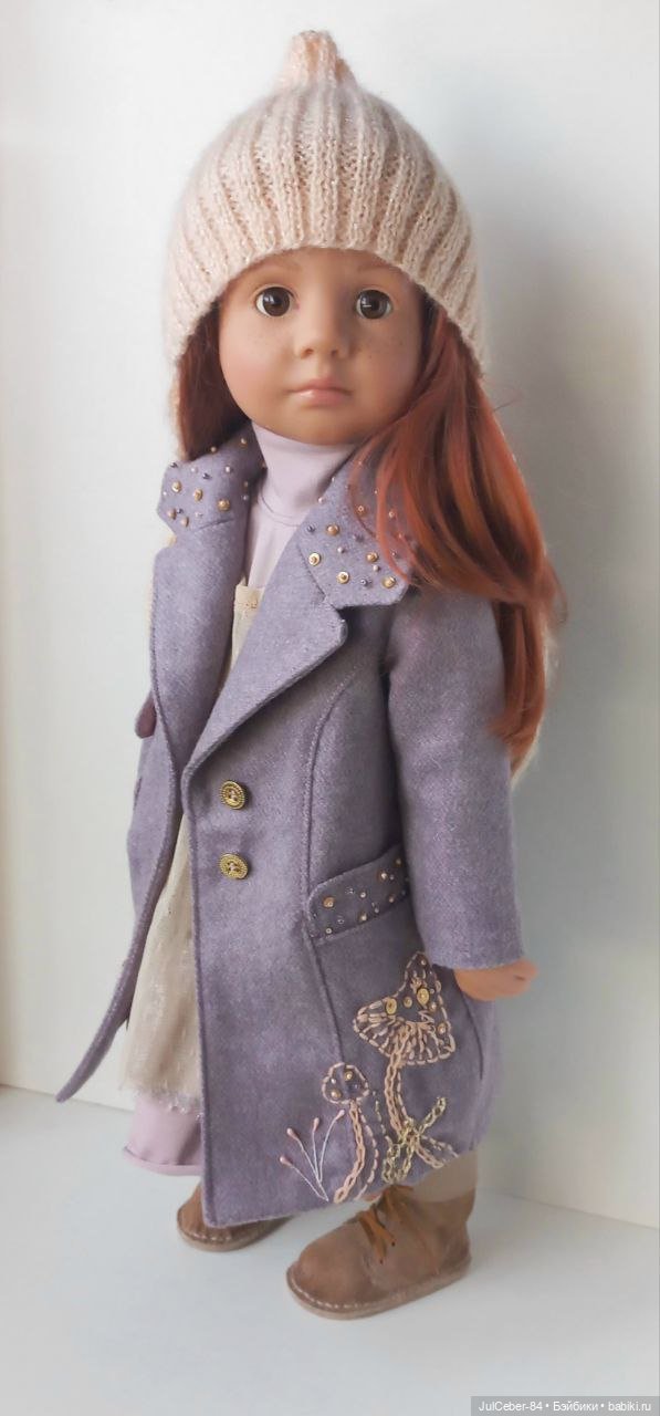 Снова пальто с грибной отделкой (фото 5)