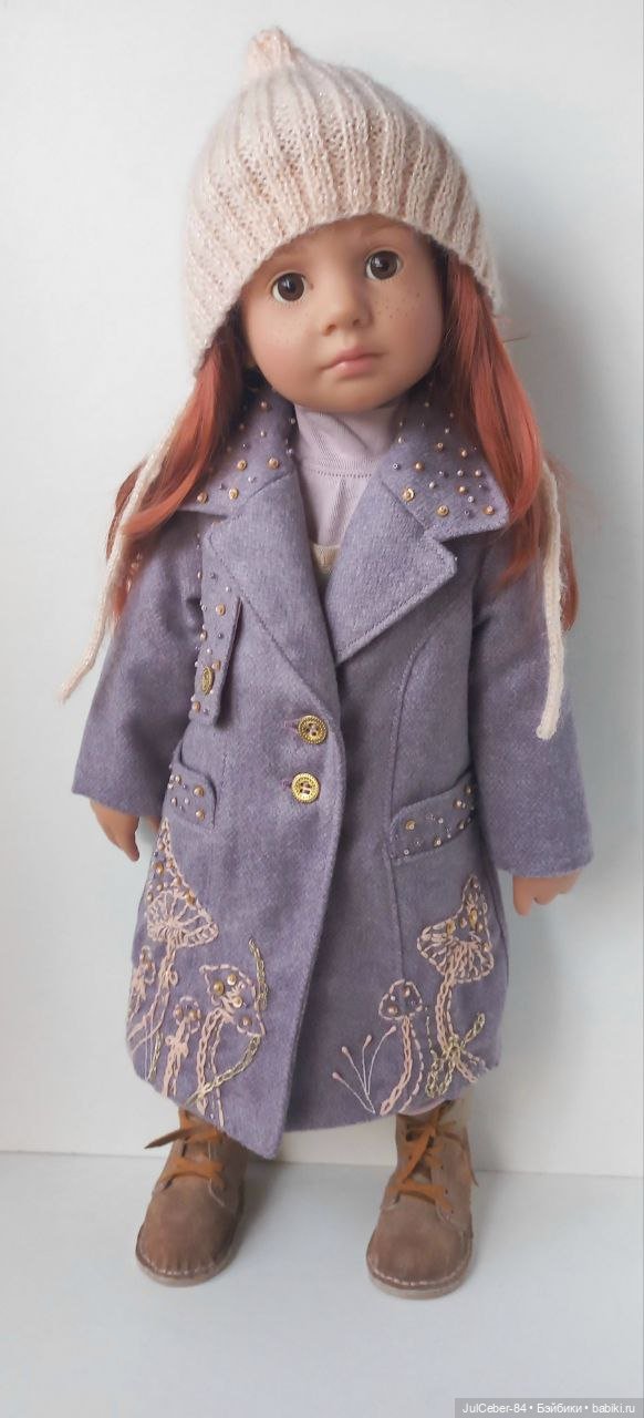 Снова пальто с грибной отделкой (фото 4)