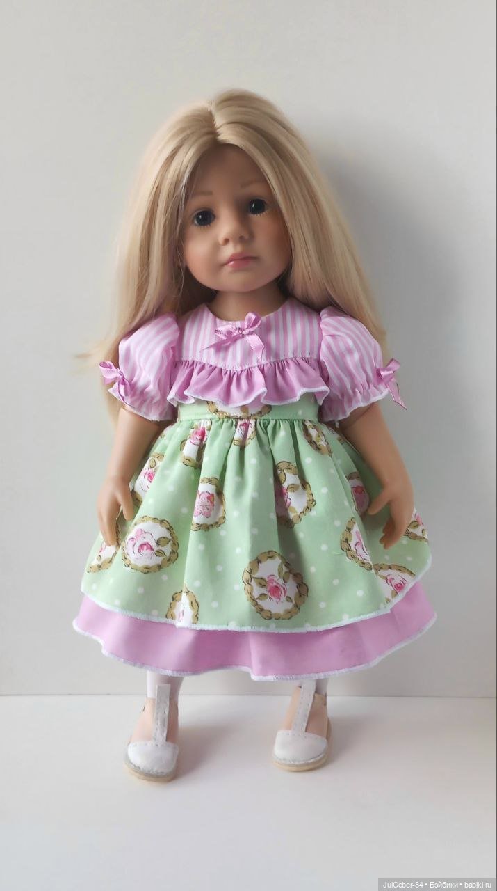 Наряды на малышку Gotz — Одежда и обувь для кукол своими руками: фото (фото 8)