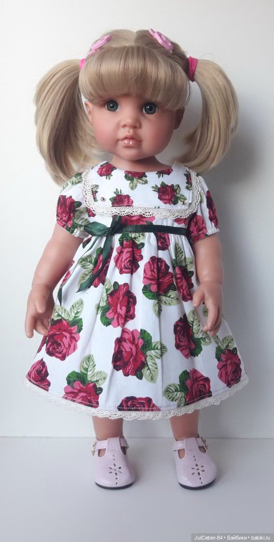Щекастенькая гостья — Одежда и обувь для кукол своими руками: фото (фото 2)