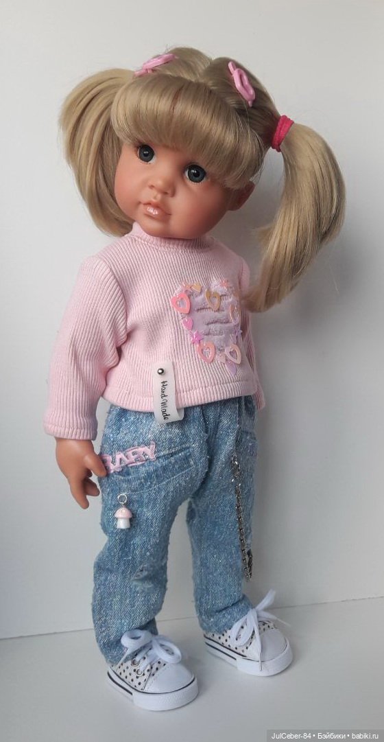 Щекастенькая гостья — Одежда и обувь для кукол своими руками: фото