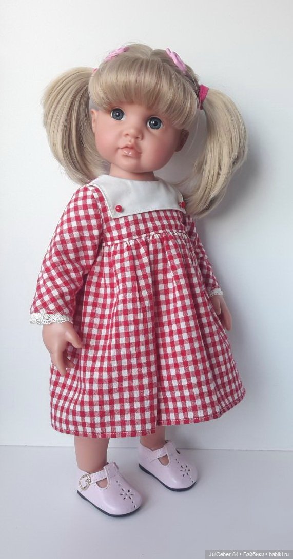 Щекастенькая гостья — Одежда и обувь для кукол своими руками: фото (фото 5)