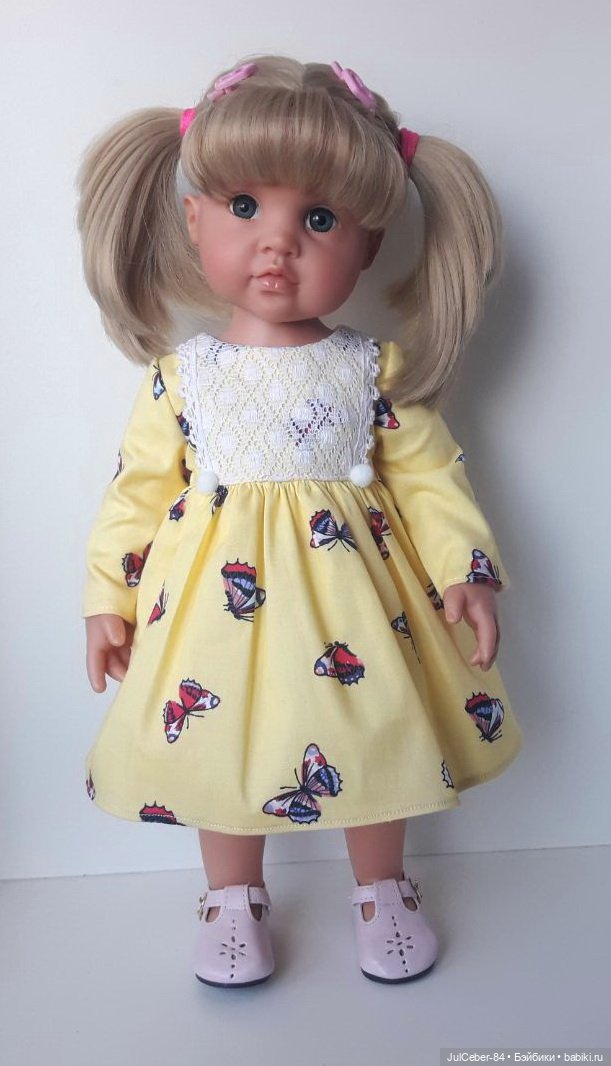 Щекастенькая гостья — Одежда и обувь для кукол своими руками: фото (фото 4)