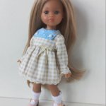 Наряды на куклу mini Paola reina 21 см
