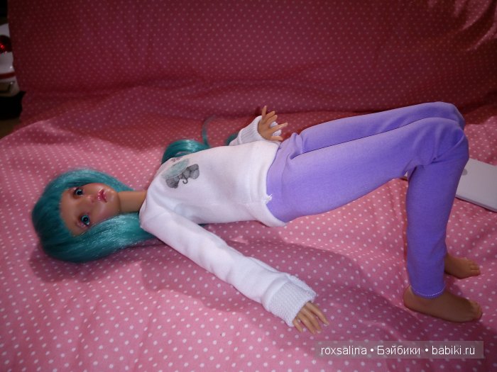 Лёгким движением руки озорница превращается...в мечтательницу (фото 4)