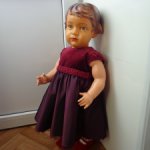 Праздничное платье на рост 56-62 см.