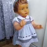 Платье на куклу 56-65 см