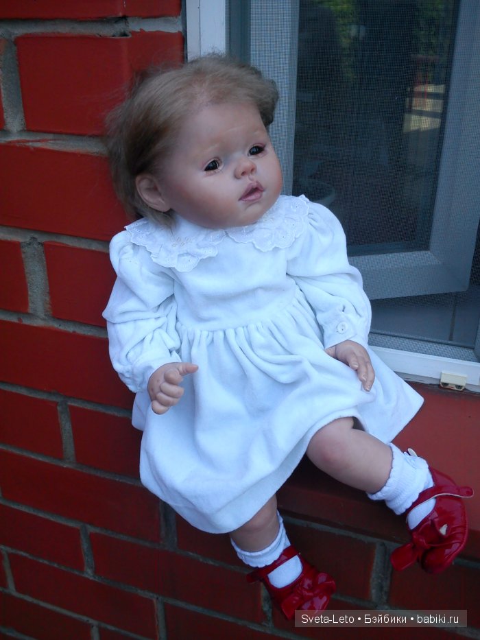 Кукла реборн Алессандра (Шурочка) от Пинг Лау (фото 4)