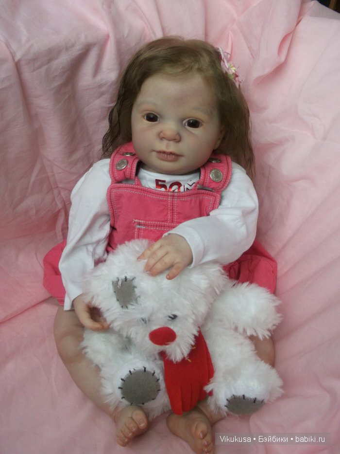 Малышка-реборн из молда Blaze by Donna Rubert (фото 10)