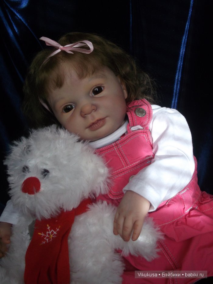 Малышка-реборн из молда Blaze by Donna Rubert (фото 7)
