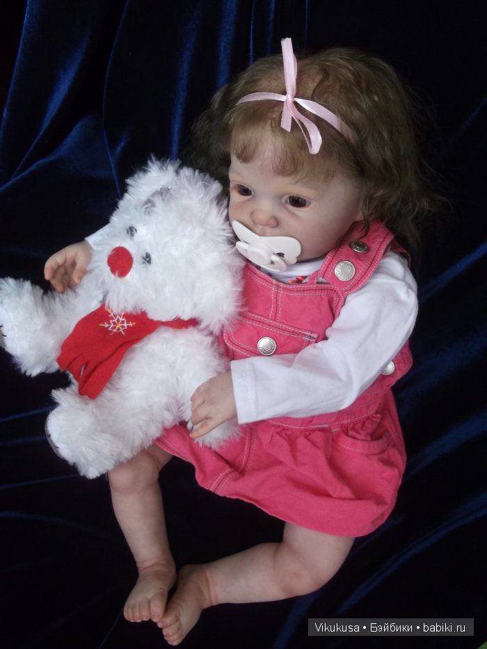 Малышка-реборн из молда Blaze by Donna Rubert (фото 8)