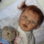 Моя малышка реборн Грета