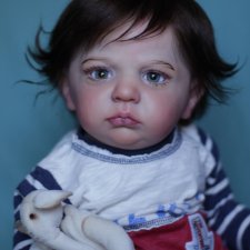 Сладкий малыш реборн из лимитного молда Cameron by Laura Tuzio Ross