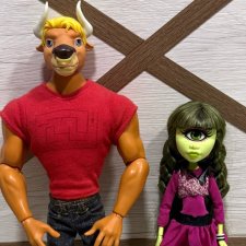 Monster High SDCC Manny Taur & Iris Clops, редкая коллекция