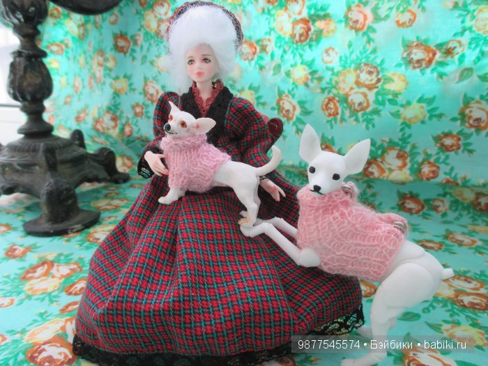 Марика и ее собачки — Авторские куклы BJD (БЖД) у нас дома: фото (фото 4)