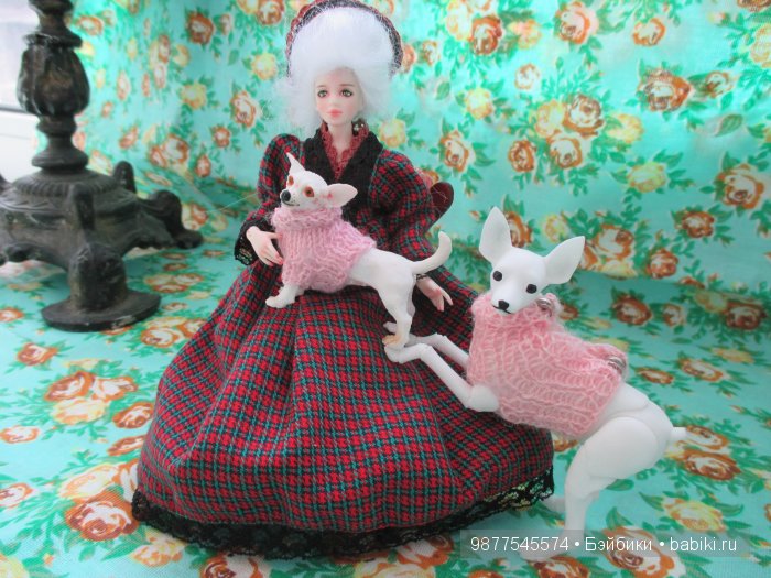 Марика и ее собачки — Авторские куклы BJD (БЖД) у нас дома: фото (фото 8)